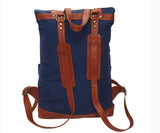 TOC Signature backpack - Canvas| Blue/Brown