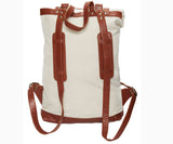 TOC Signature backpack - Canvas| White/Brown