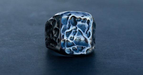 Rustic Signet - Silver