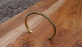 Stripe Cuff - Brass