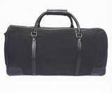 Globetrotter Holdall - Canvas | Black/Black