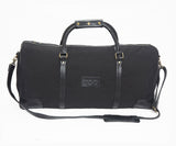 Globetrotter Holdall - Canvas | Black/Black