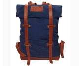 TOC Signature backpack - Canvas| Blue/Brown