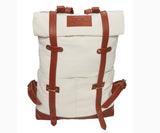 TOC Signature backpack - Canvas| White/Brown
